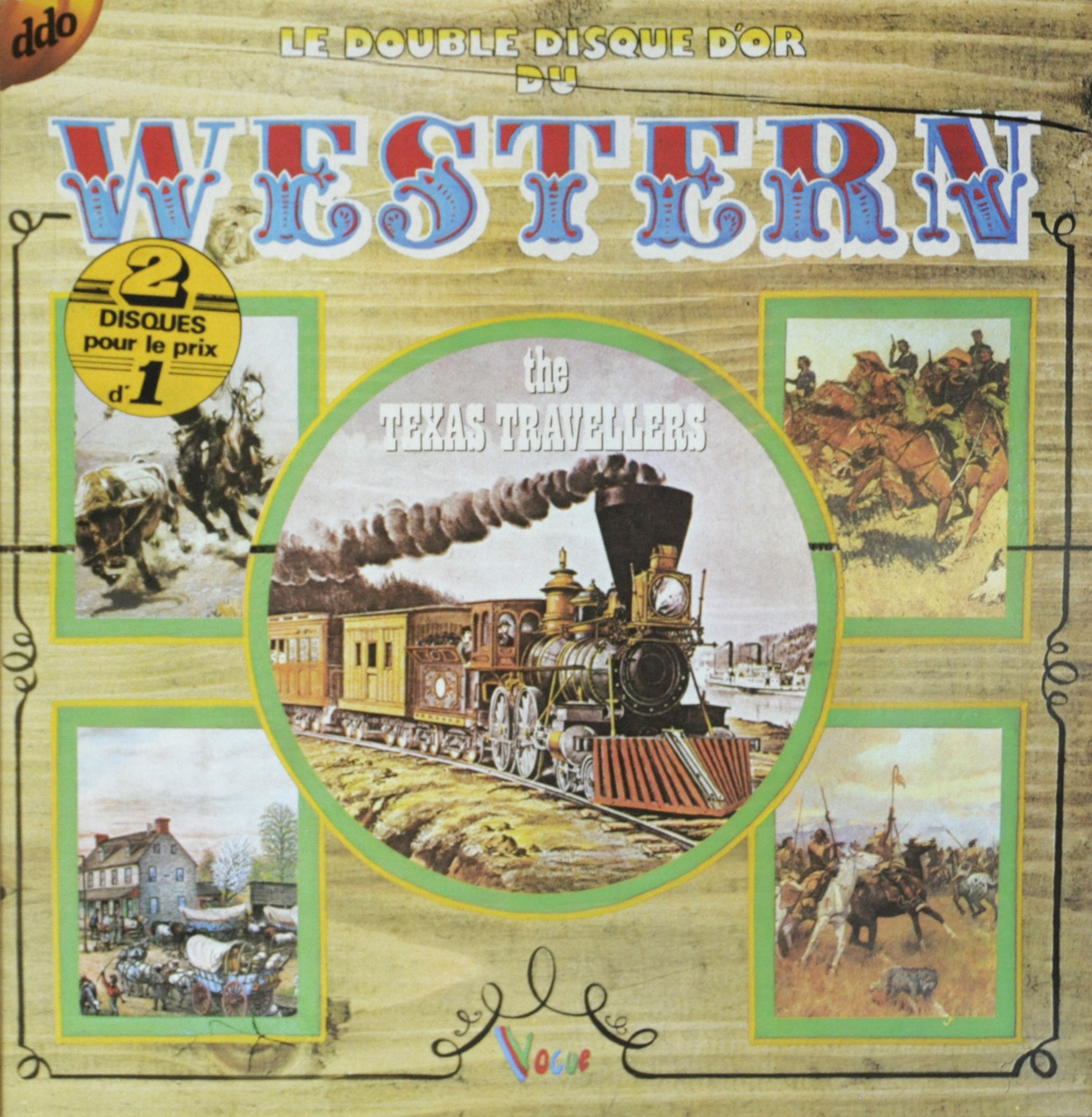 Acheter disque vinyle The Texas Travellers Le double disque d'or du Western a vendre